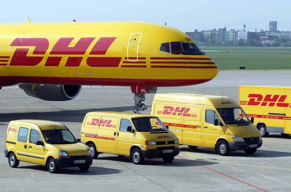 شحنة اتش ال dhl الموحد في السعودية 1