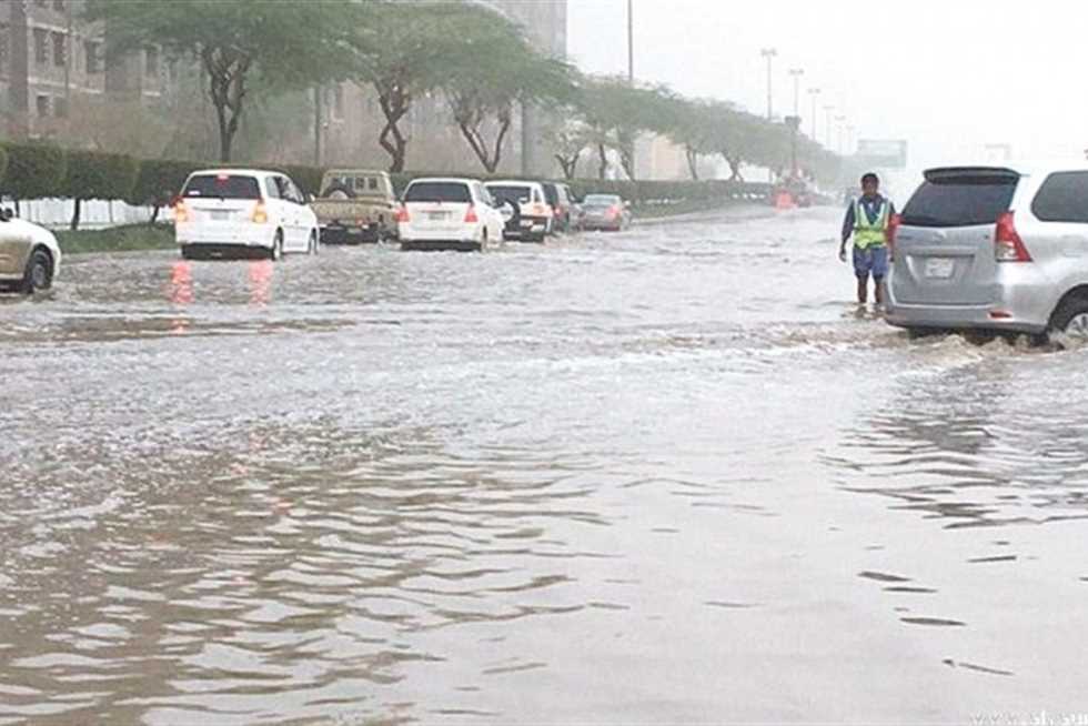 أمطار غزيرة ورياح تصيب مناطق المملكة اليوم الثلاثاء