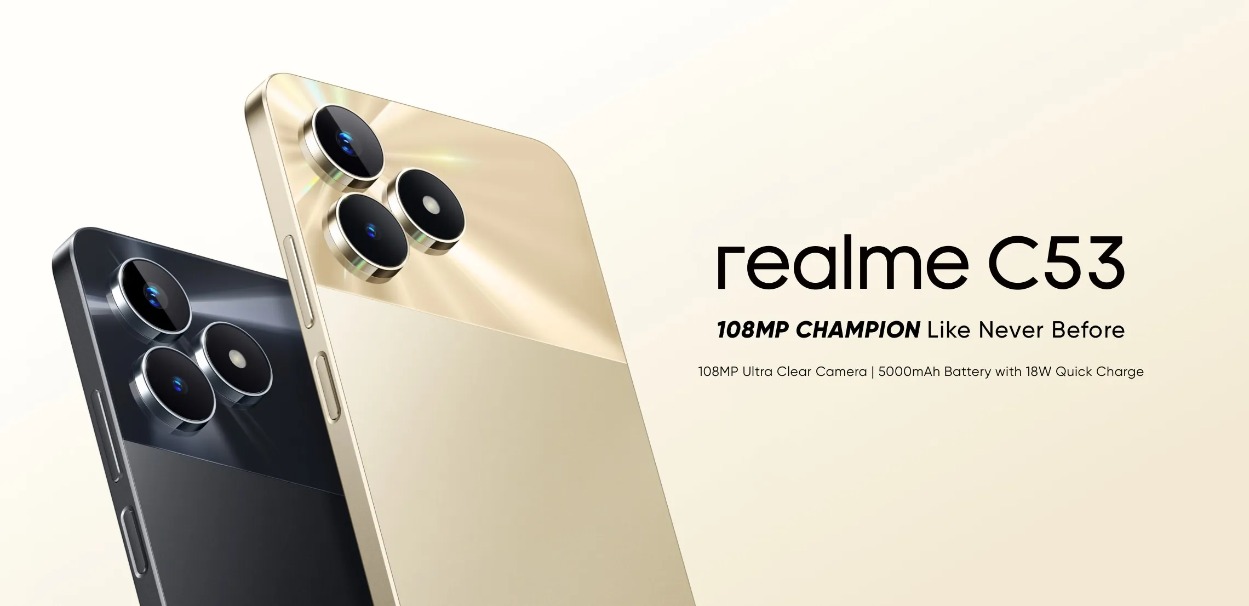 تعرفغ على مواصفات ومزايا جوال realme c53 الجديد