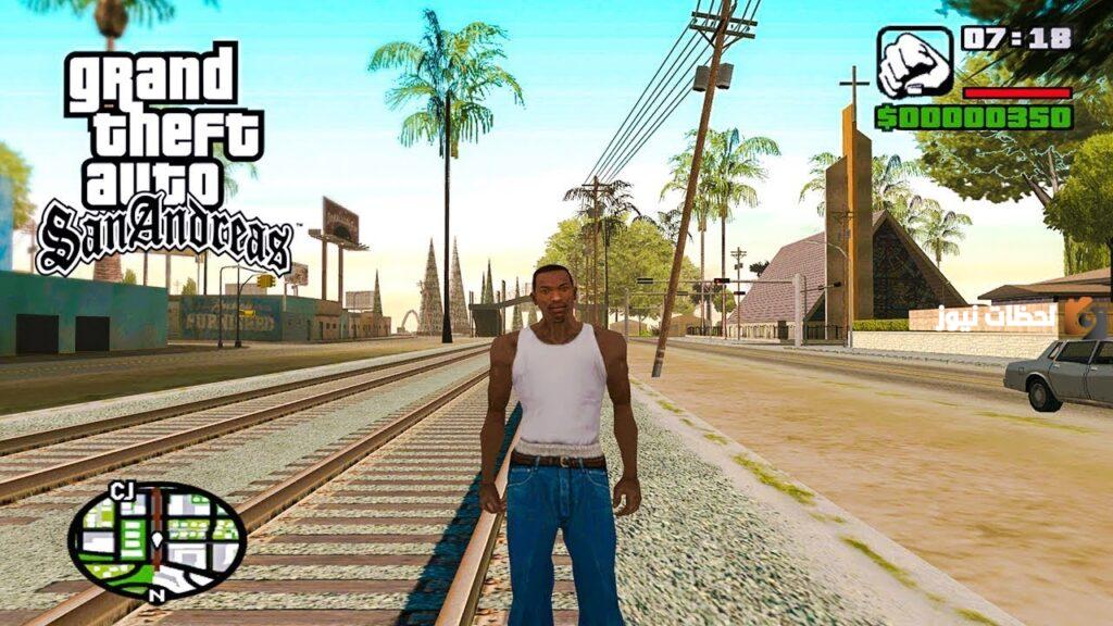 طريقة تحميل لعبة جاتا سان اندرياس gta san andreas 2024