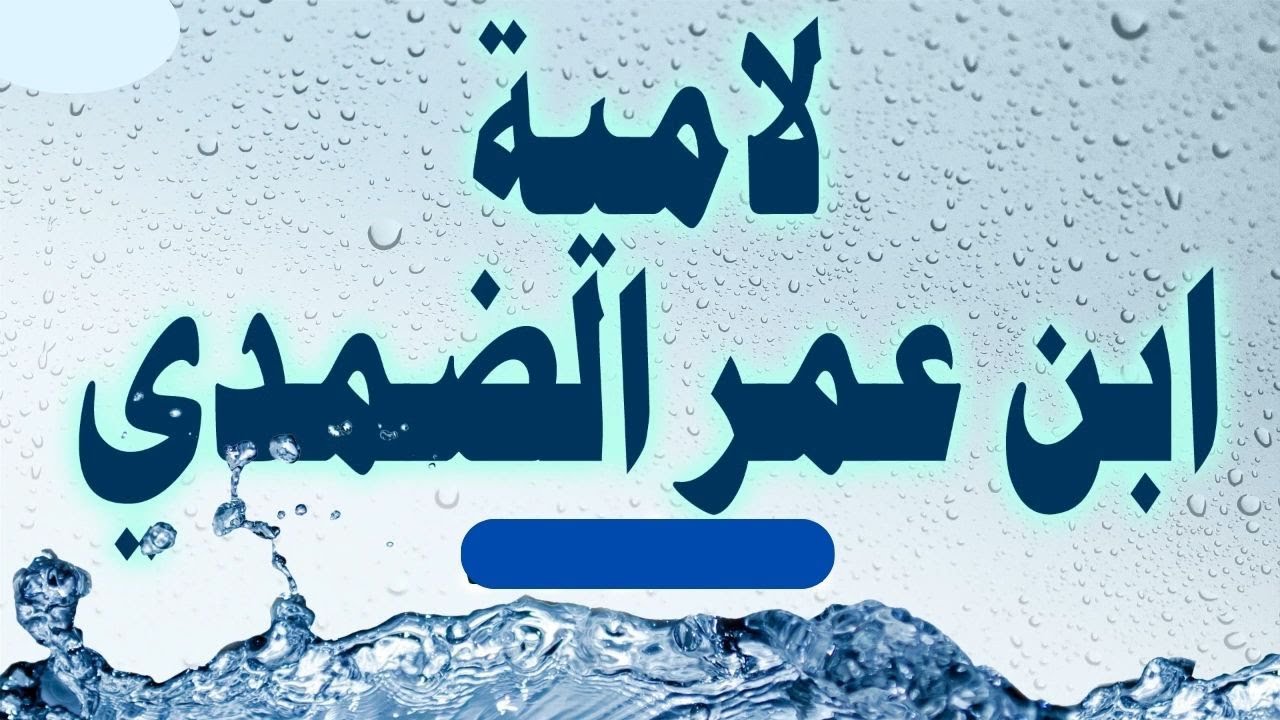 لامية ابن عمر الضمدي 0