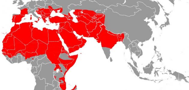 أكبر دولة إسلامية من حيث المساحة